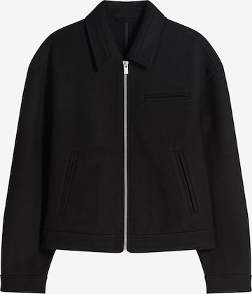 Bershka Jacke in Schwarz: Vorderseite