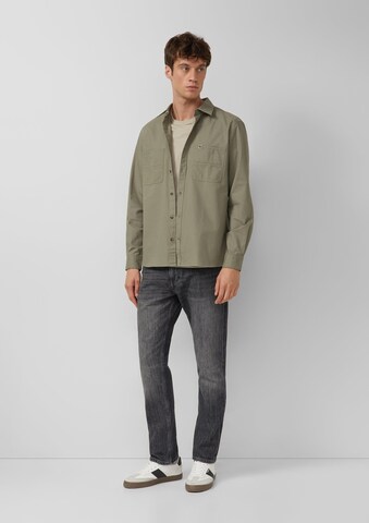 s.Oliver Regular fit Overhemd in Groen