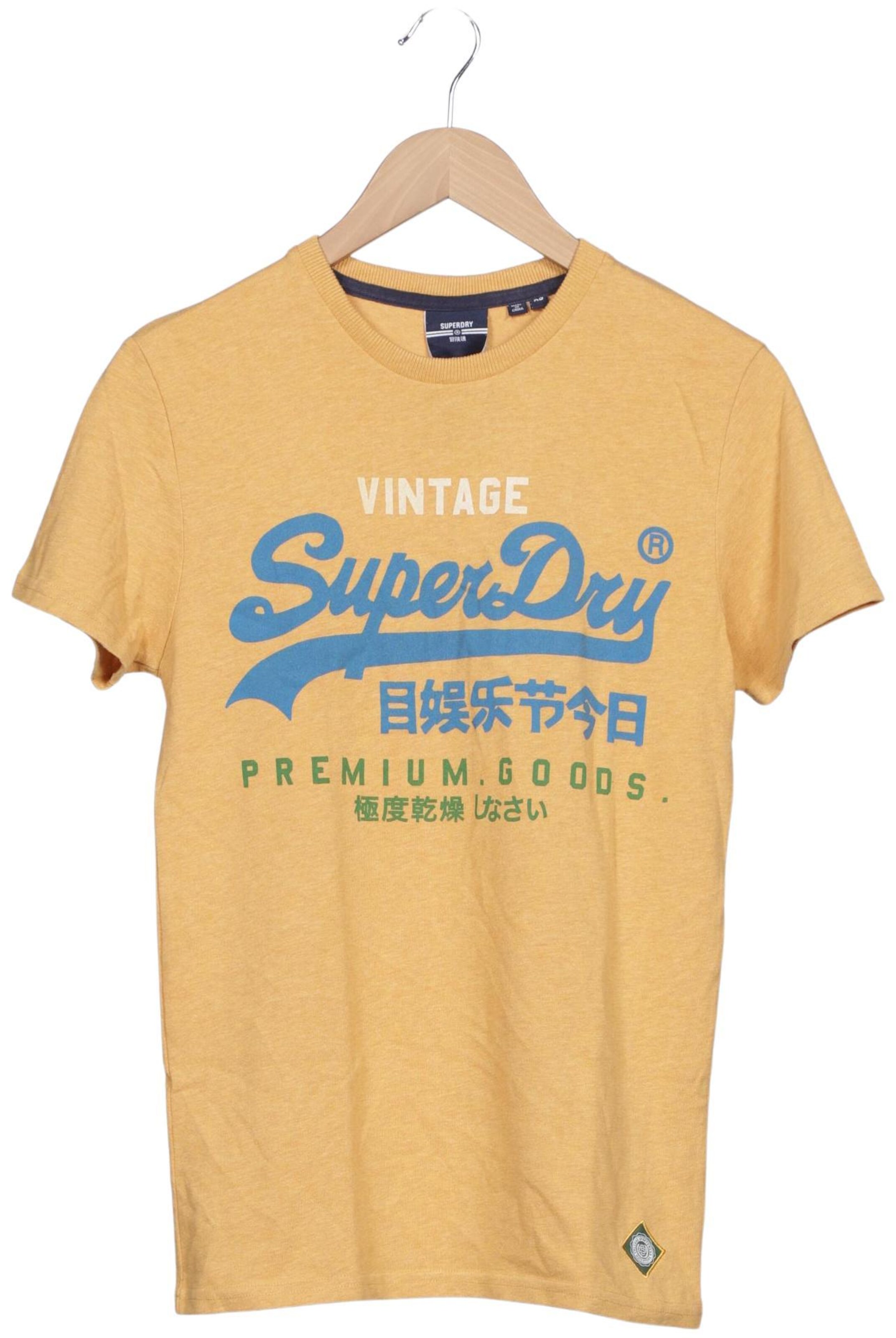 Superdry & Co T-Shirt in S in gelb, Produktansicht