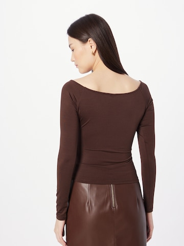 NLY by Nelly Shirt in Brown