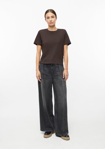 s.Oliver Baggy Bandplooi jeans in Grijs: voorkant