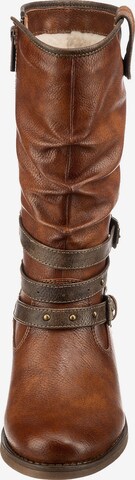 Bottes MUSTANG en marron