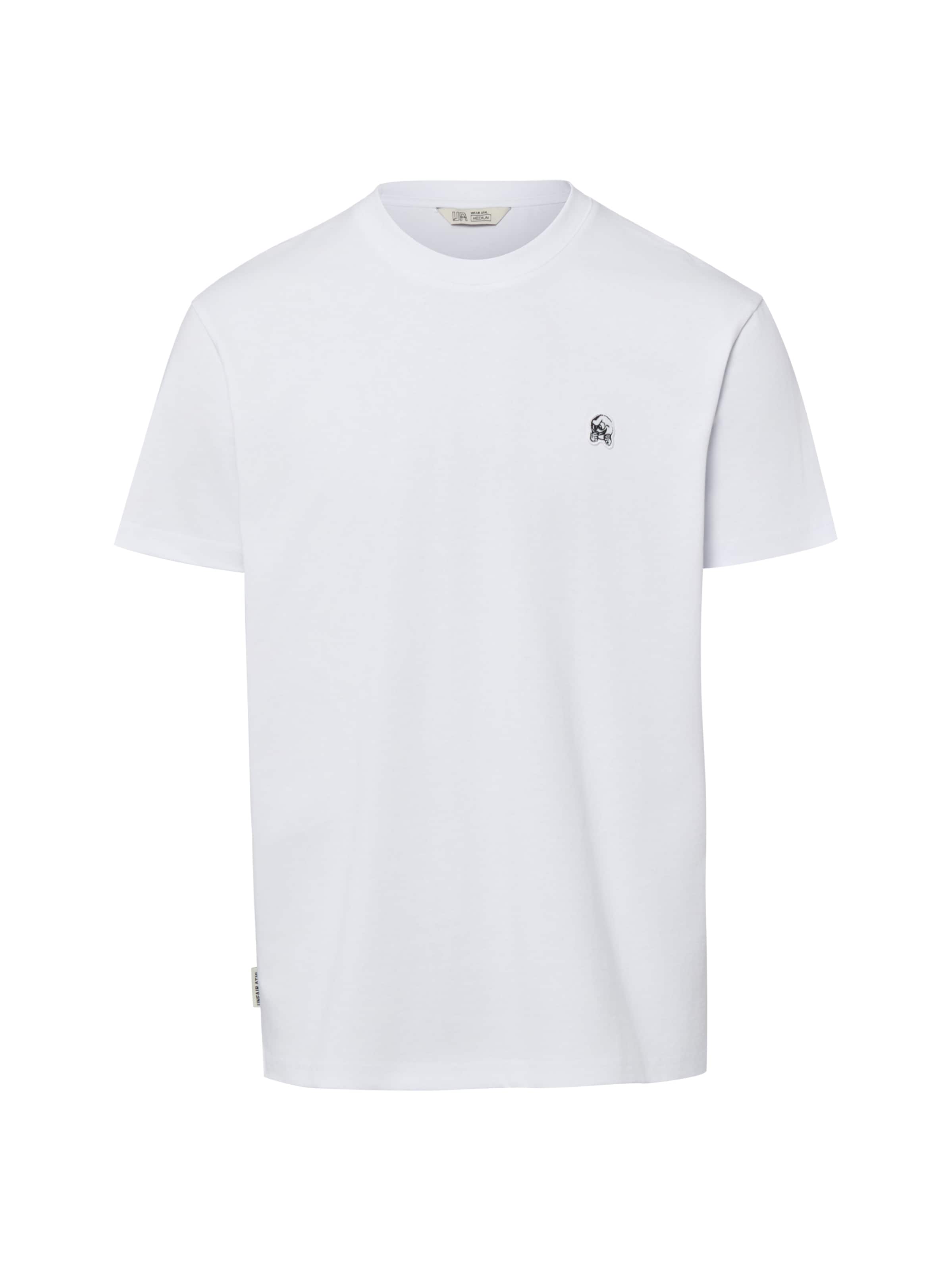 Unfair Athletics T-Shirt ' Punchingball Pin ' in Weiß: Vorderseite