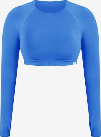 Smilodox Shirt 'Linnea' in Blauw: voorkant