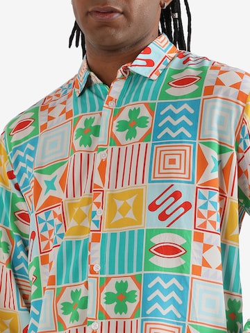 Campus Sutra Regular fit Overhemd 'Charles' in Gemengde kleuren