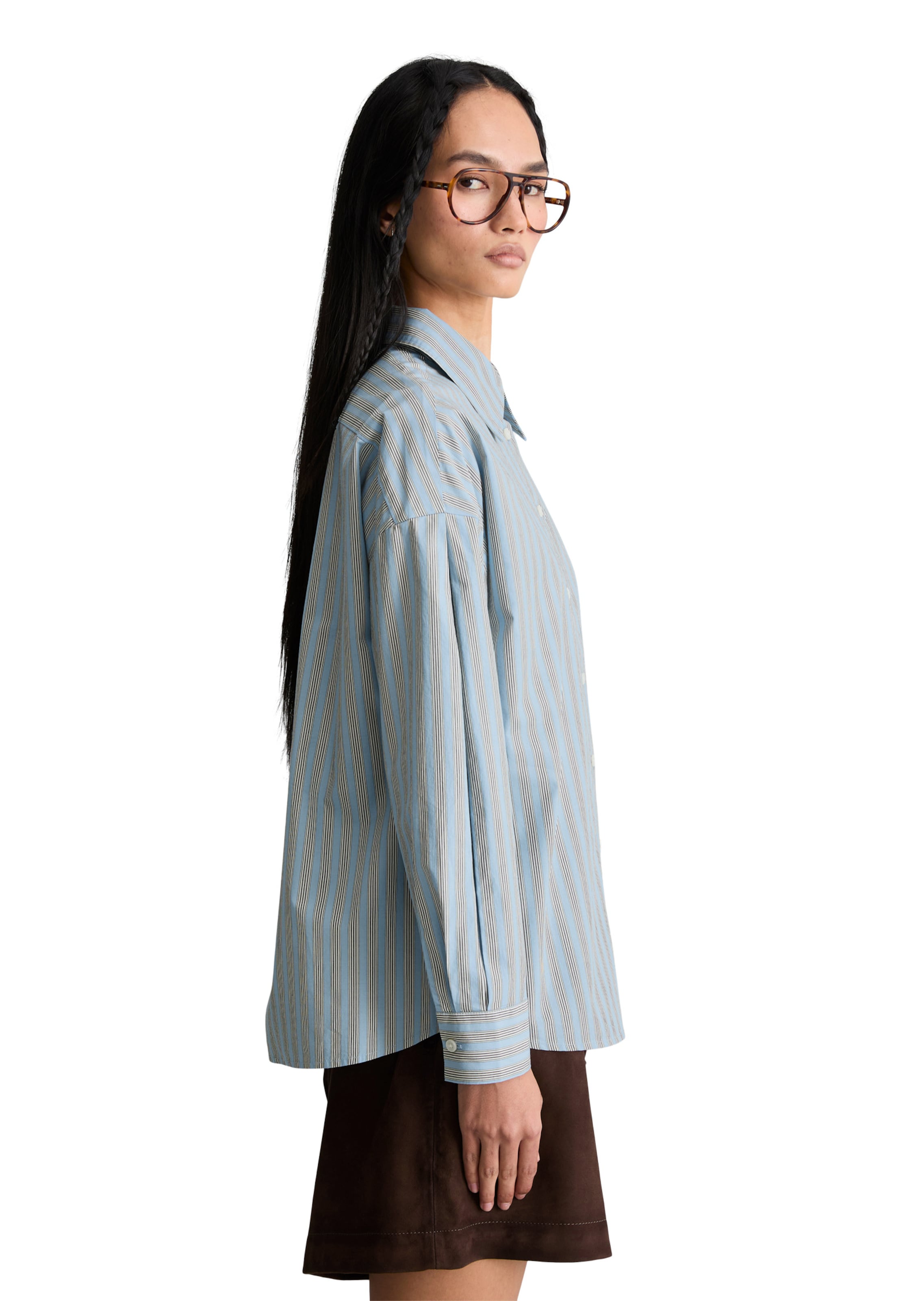 Marc O'Polo DENIM Bluse in Blau