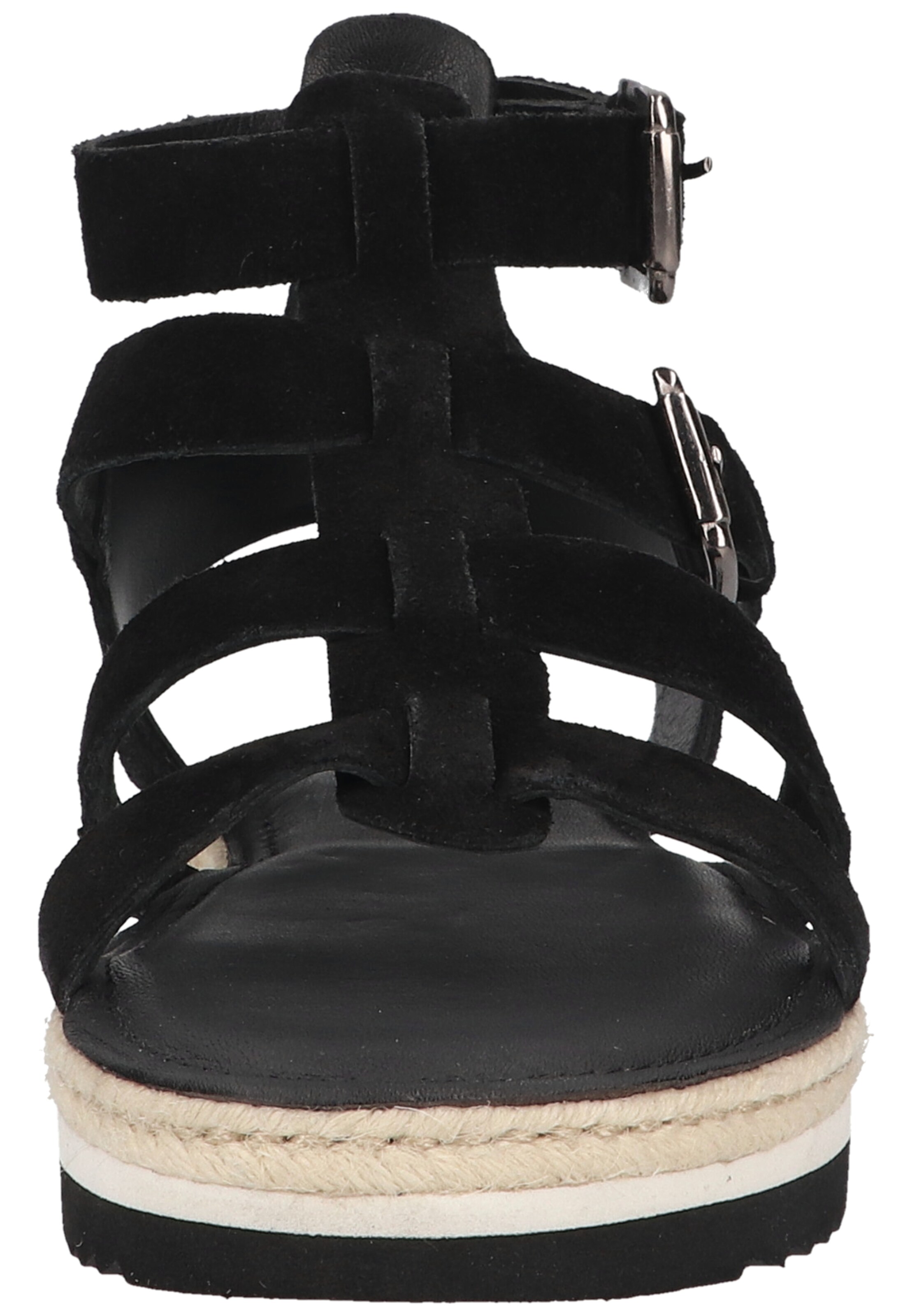 Frauen Sandalen SANSIBAR Sandalen in Schwarz - EM45990 Frauen Sandalen SANSIBAR Sandalen in Schwarz - EM45990