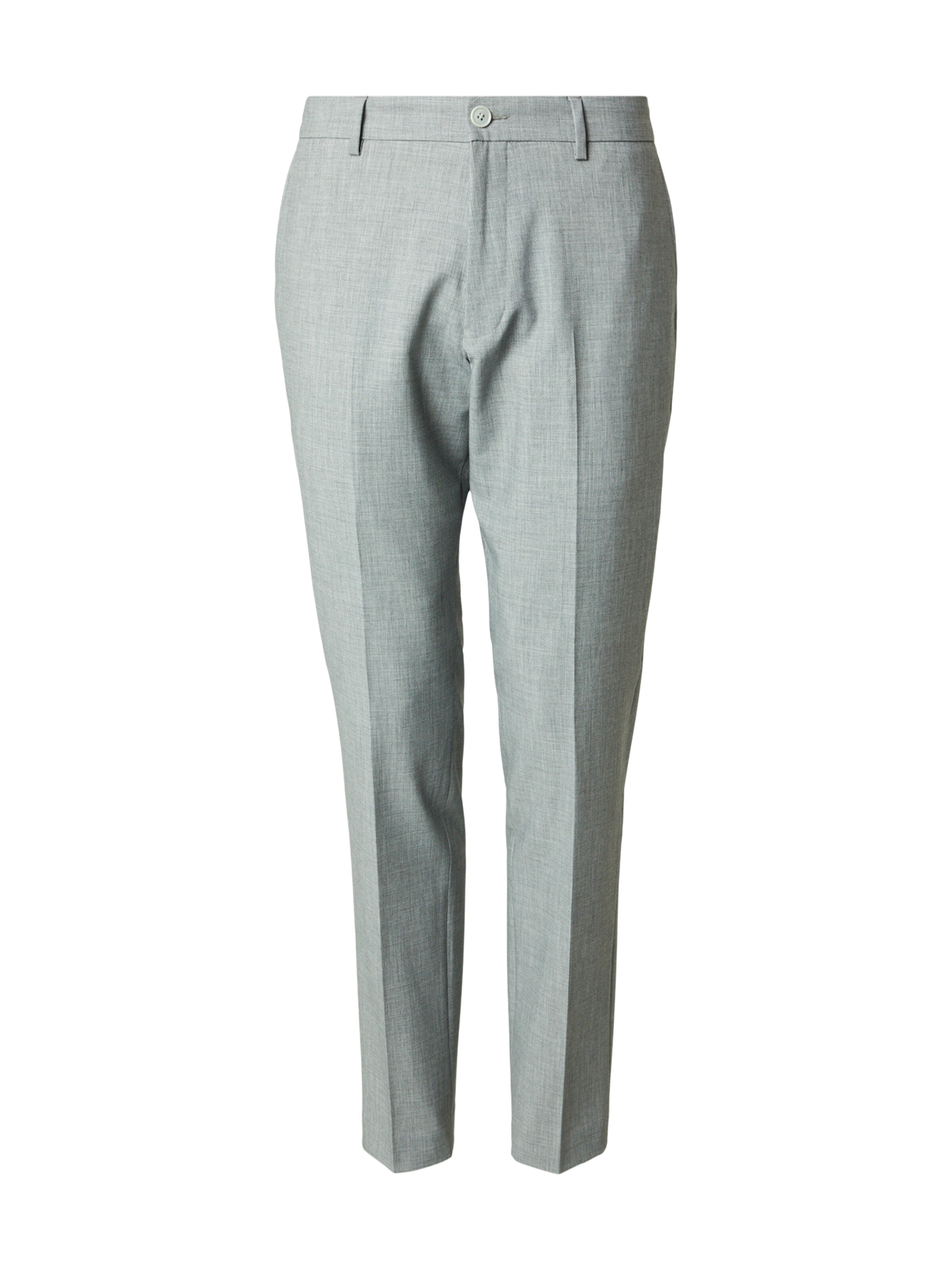 s.Oliver Trousers with creases in Green: front