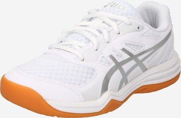 ASICS Спортни обувки 'UPCOURT 5' в бяло: отпред