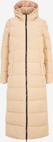 Noisy May Tall Winter coat 'DALCON' in Beige: front