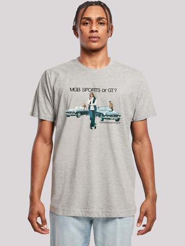 F4NT4STIC Shirt in Grijs: voorkant
