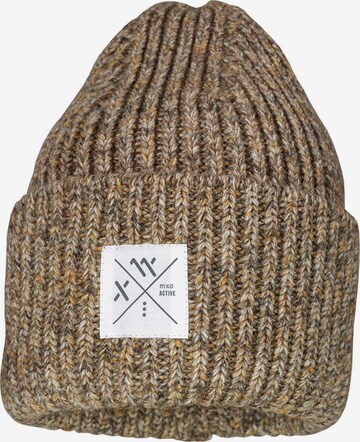 MAXIMO Beanie in Brown: front