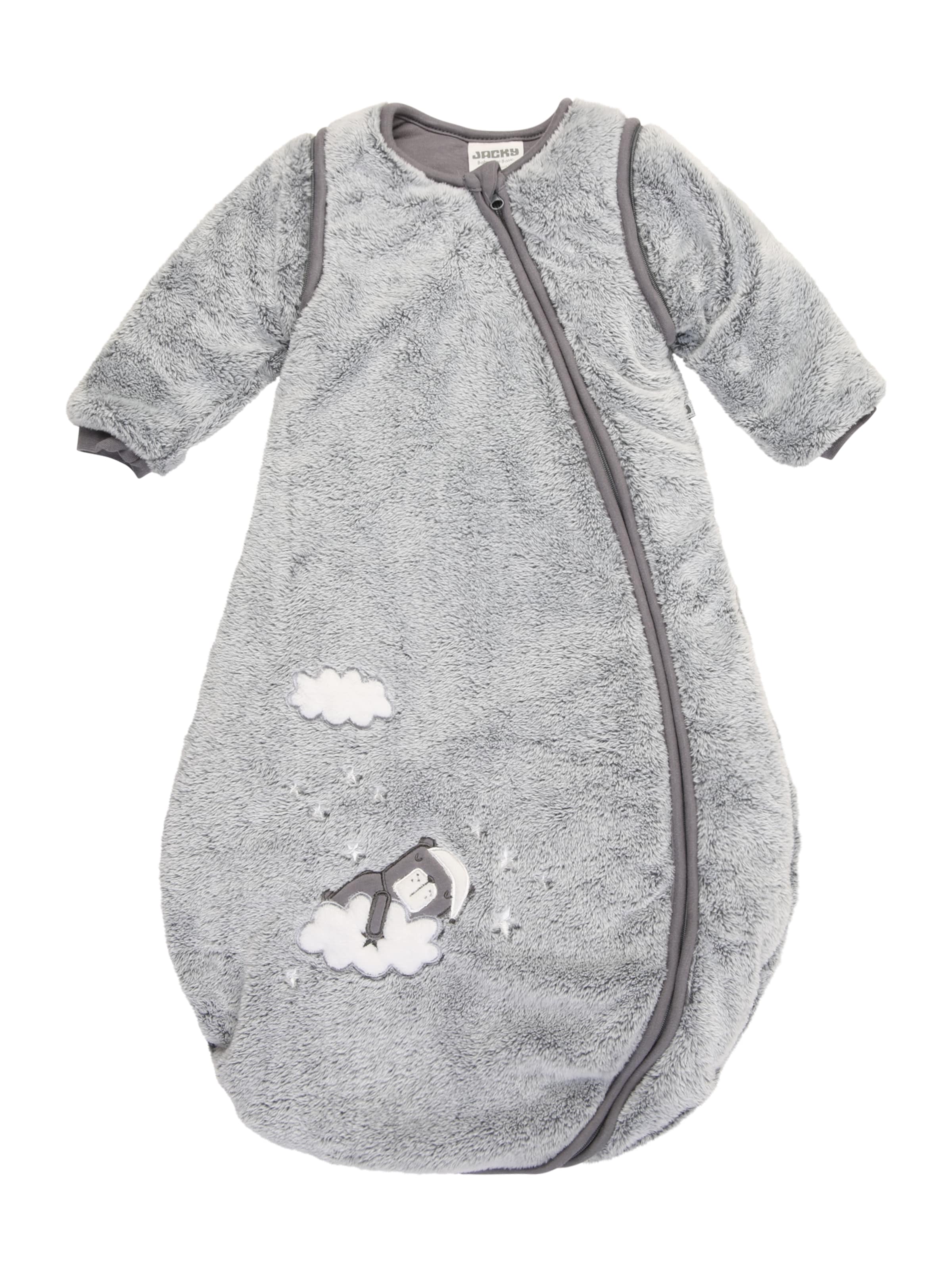 Saci de dormit de la JACKY pe gri: față