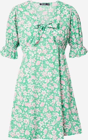Nasty Gal Šaty - zelená / růžová / bílá, Produkt