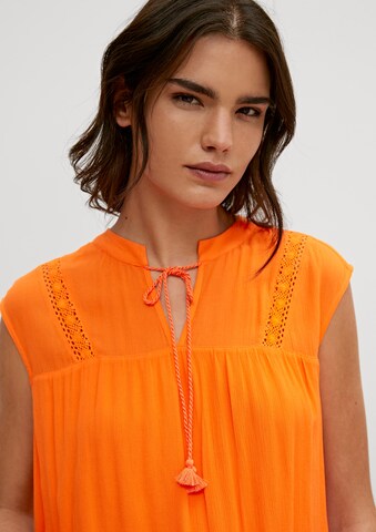 COMMA Bluse in Orange