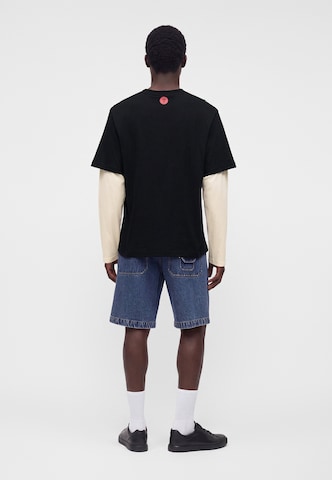Billionaire Boys Club Тениска 'RUNNING DOG' в черно