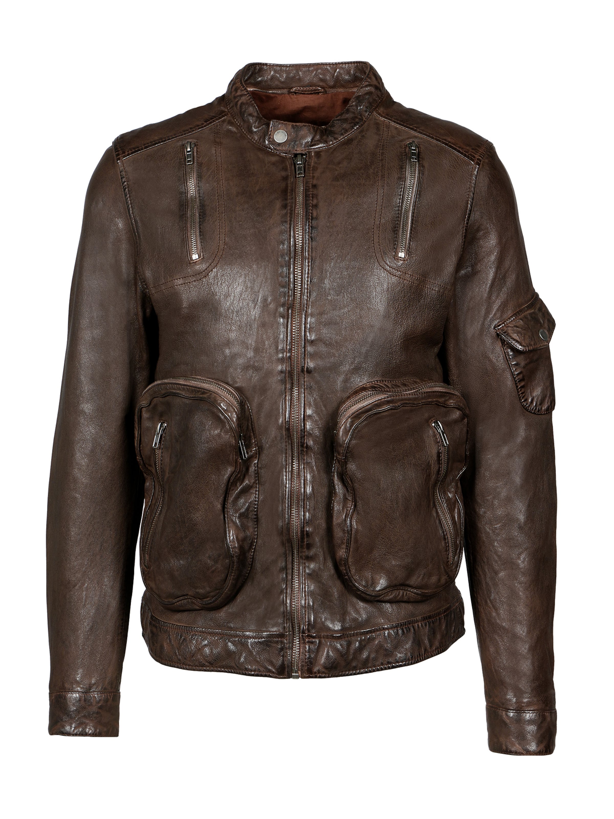 FREAKY NATIONPrijelazna jakna - smeđa boja: prednji dio