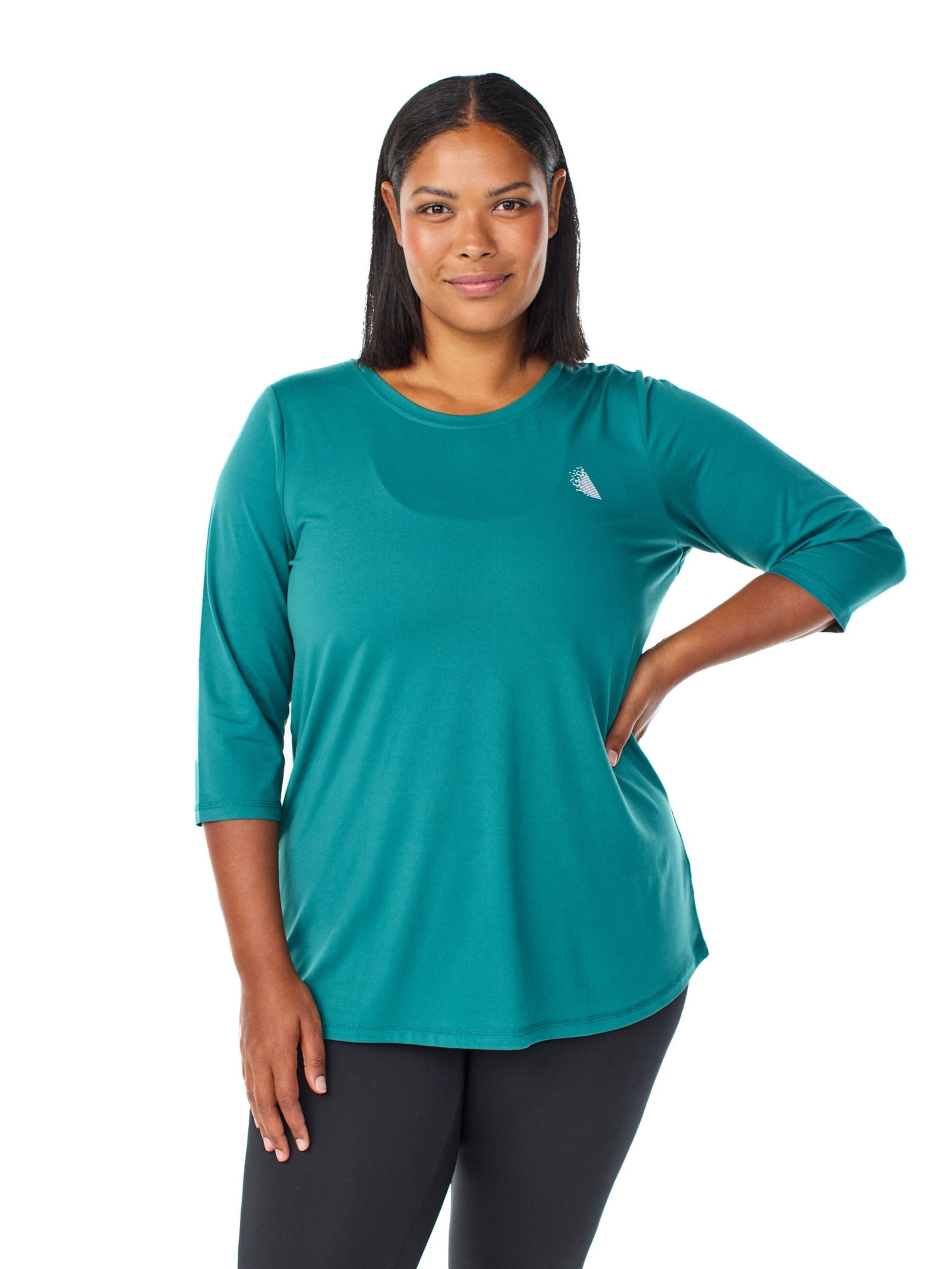 Tricou de la Active by Zizzi pe albastru: față