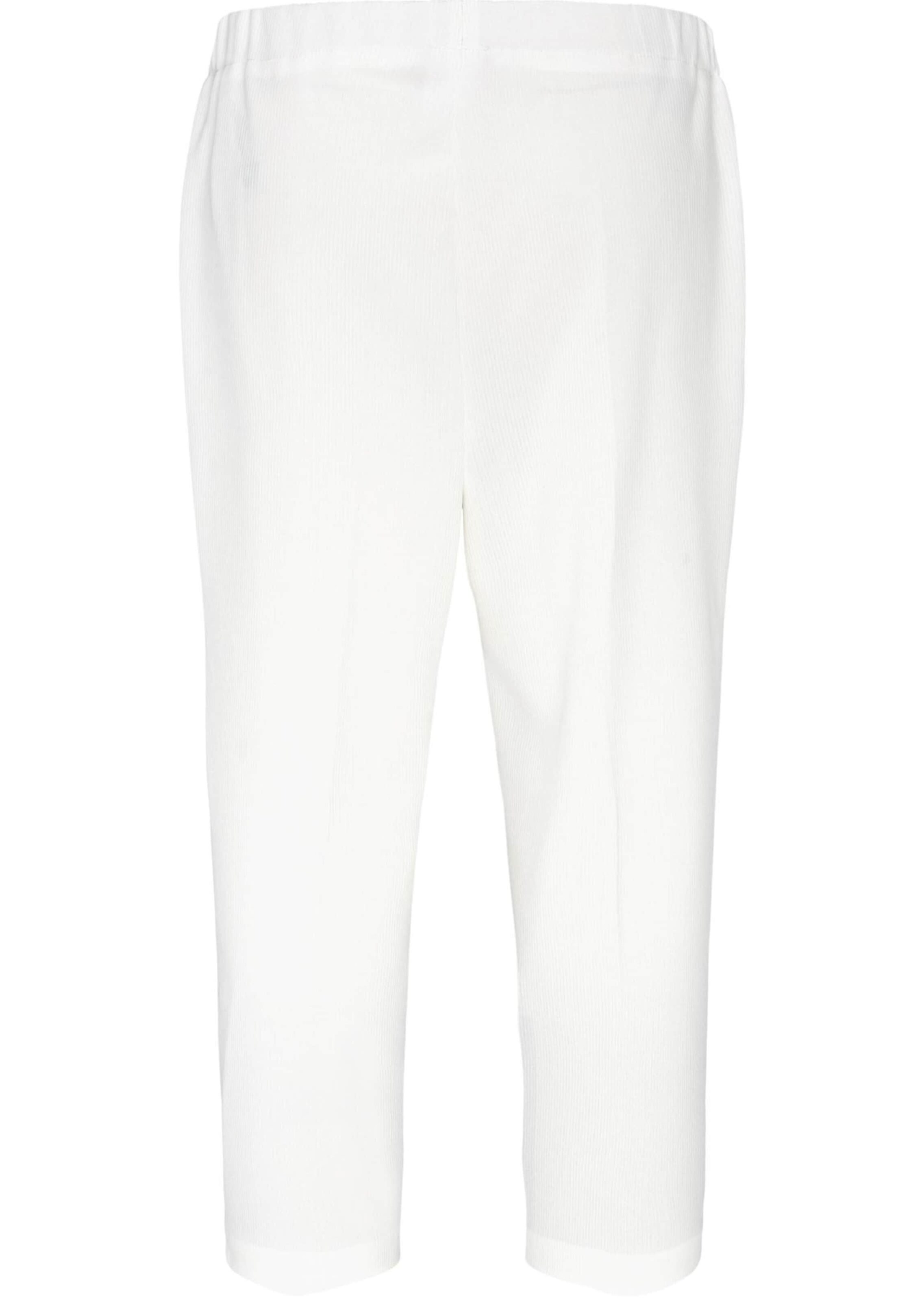 Goldner Regular Hose in Weiß