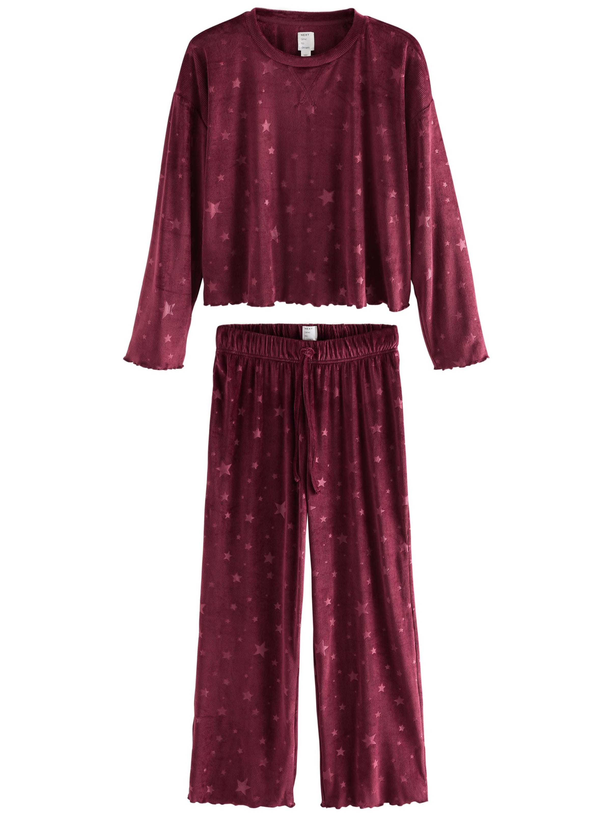 sarkans Next Pidžama: no priekšpuses
