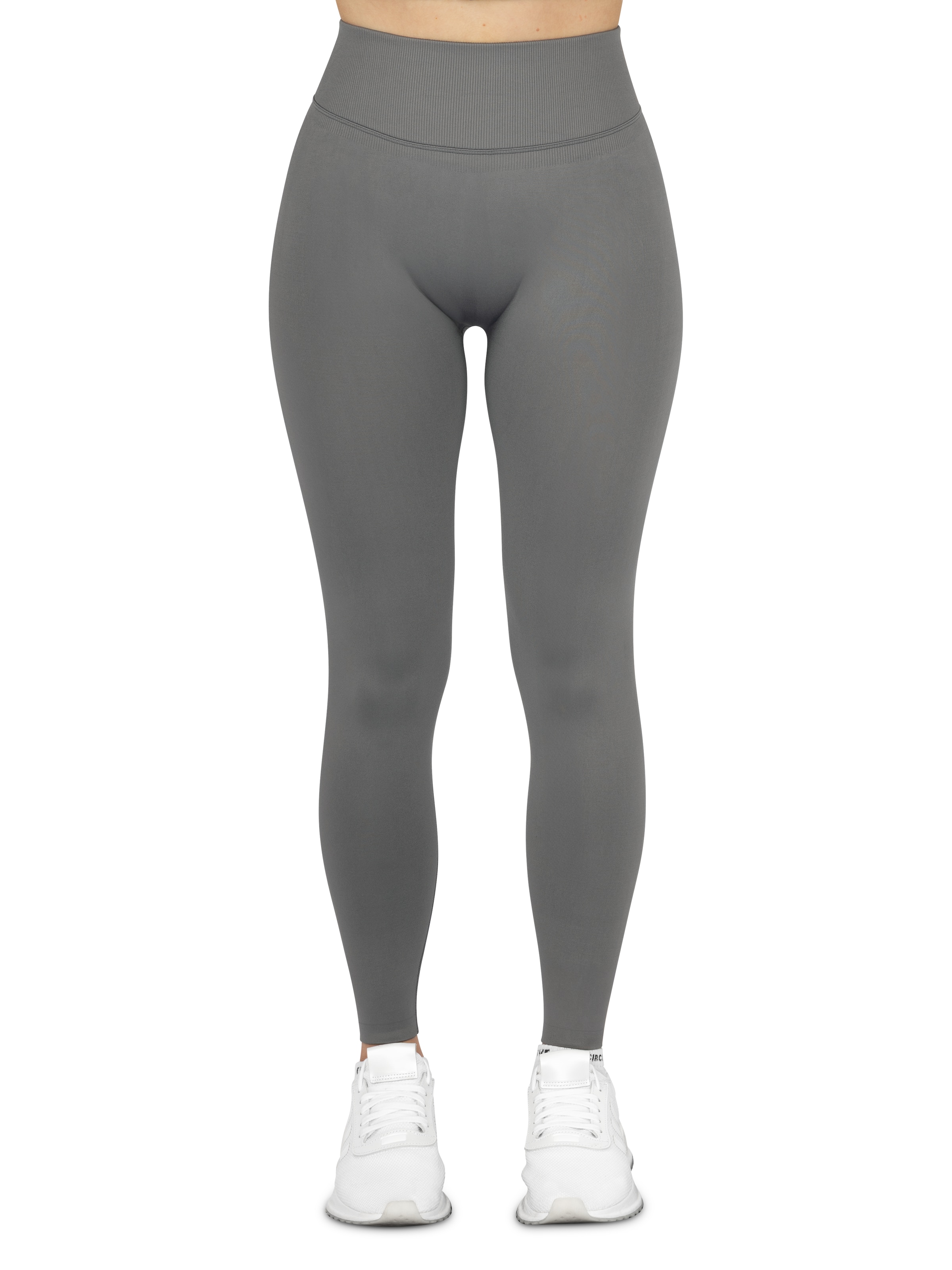 Circle Five Sportanzug 'Scrunch Shape Set (Push-Up Leggings und Medium Support Sport-BH)'‌‌‌‌‌‌‌‌‌ in Grau
