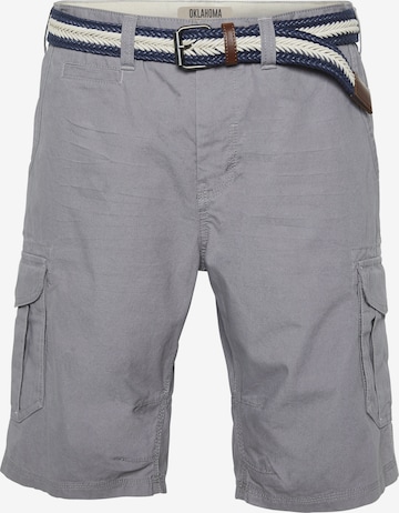 Oklahoma Jeans Cargo Pants in Grey: front