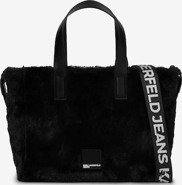 KARL LAGERFELD JEANS Kabelka - Čierna: predná strana