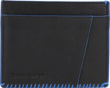 Davidoff Wallet 'Home Run' in Black: front