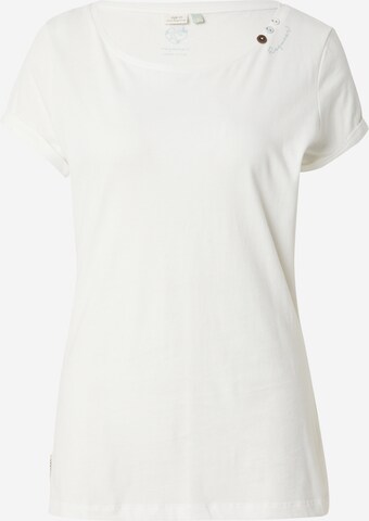 Ragwear Shirt 'FLLORAH' in White: front