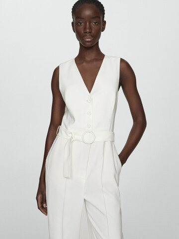 MANGO Jumpsuit 'Yolan2' in White