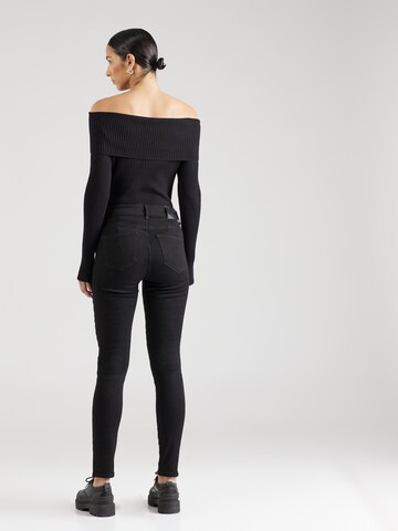 DKNY Slimfit Spodnie 'BLEEKER' w kolorze czarny
