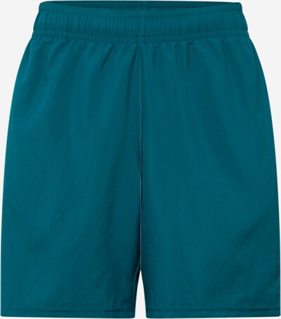 UNDER ARMOUR Pantalon de sport 'Gewebte Wdmk' en bleu cyan / vert foncé, Vue avec produit