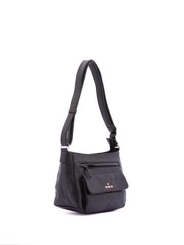 Borsa a spalla 'Borsa a Spalla Donna B Cavalli Ecopelle Zip' di B. Cavalli in nero
