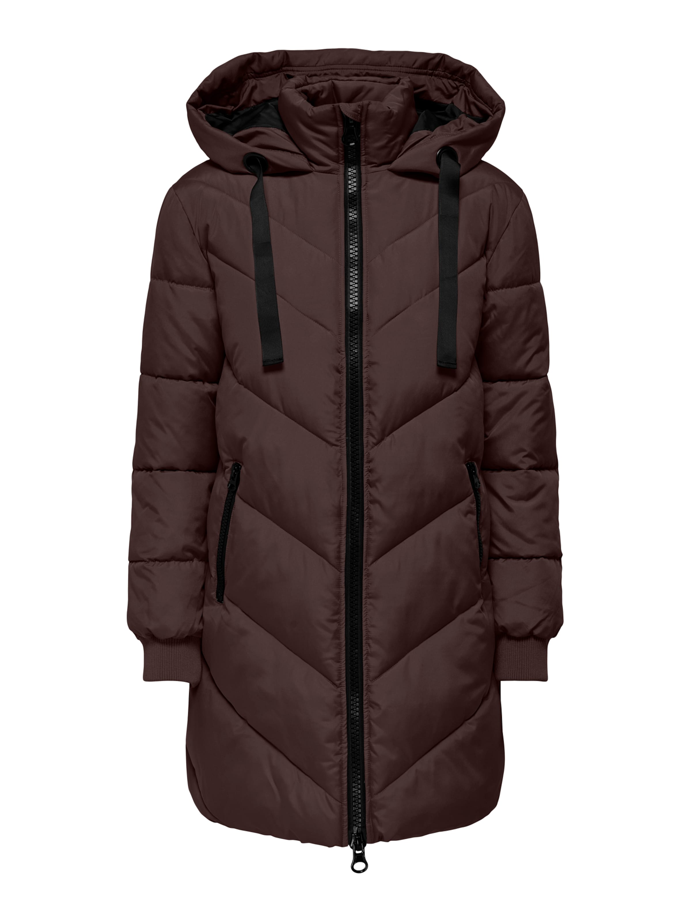 JDY Winter coat 'JDYSKYLAR' in Brown: front