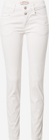 Gang Slim fit Pants 'SANA' in White: front