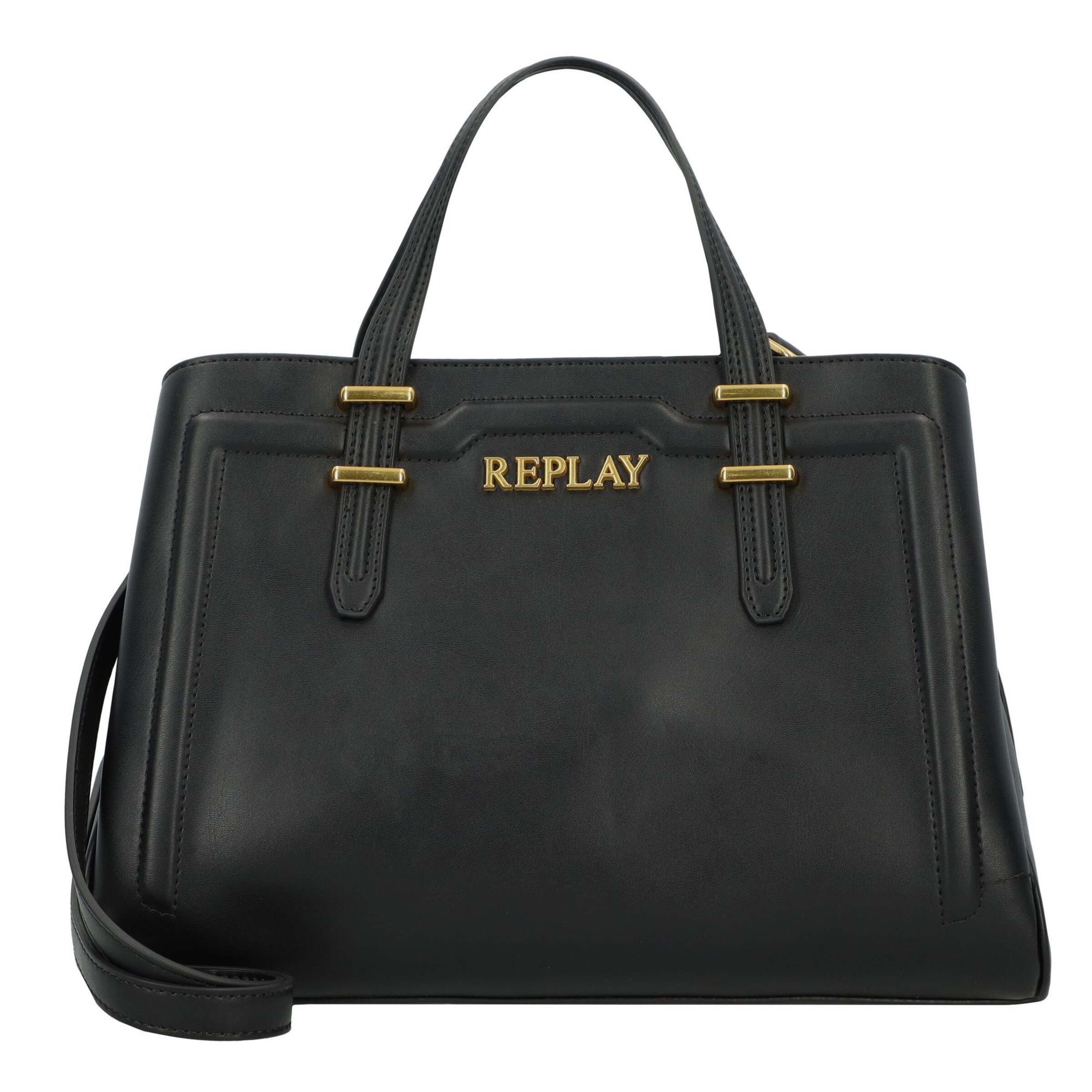 Replay Schoudertas - total black/zwart