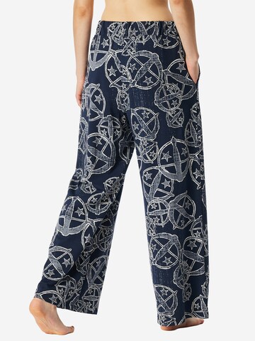 SCHIESSER Pajama pants ' SCHIESSER 150 YEARS ' in Blue
