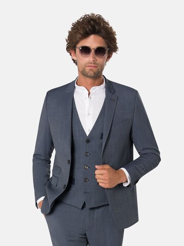 BENVENUTO Slim fit Business Blazer 'Oscar' in Blue: front