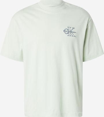 Calvin Klein Jeans Shirt in Green: front