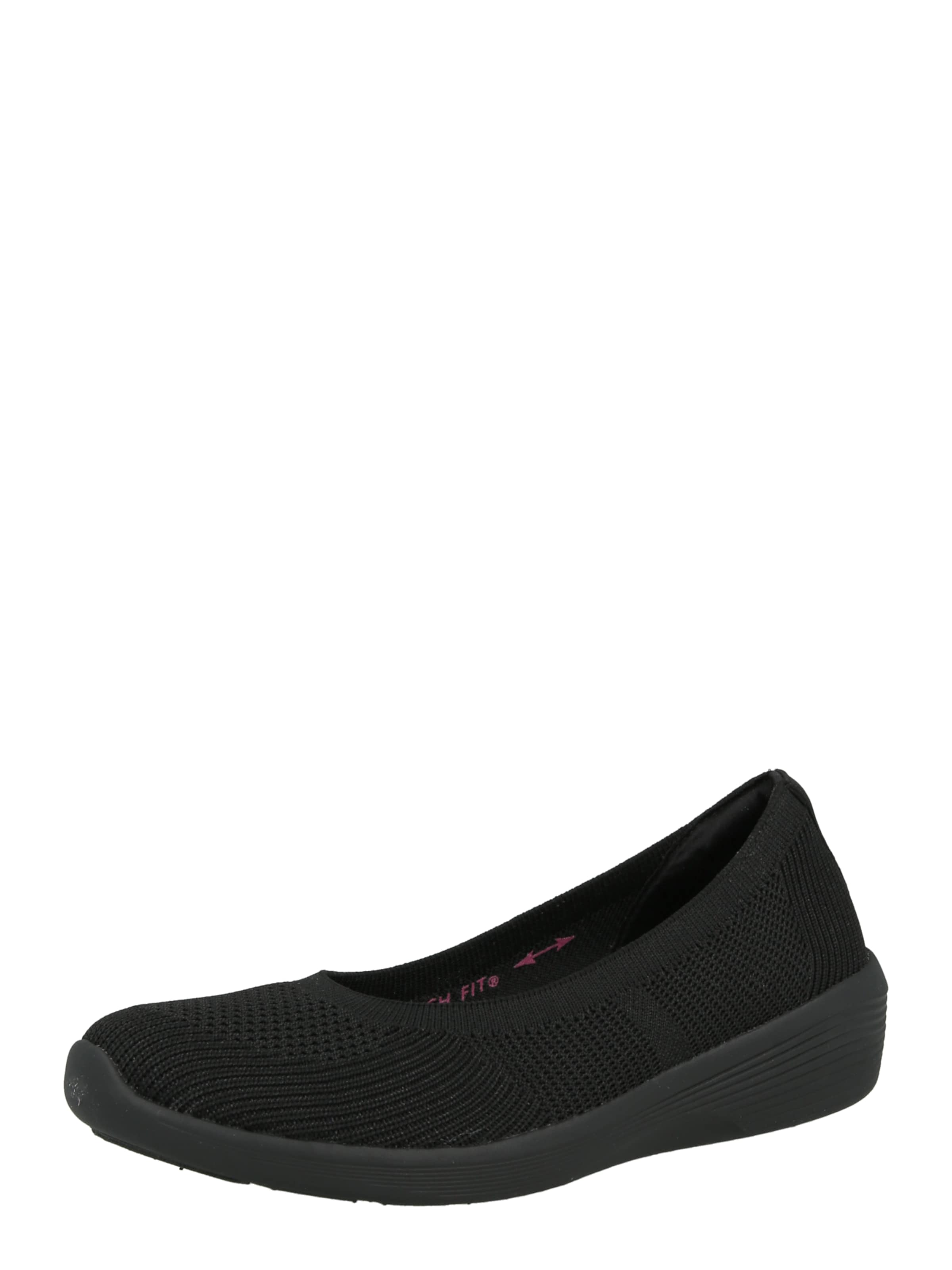 Scarpa slip-on 'ARYA - FANCY YOU' di SKECHERS in nero: frontale