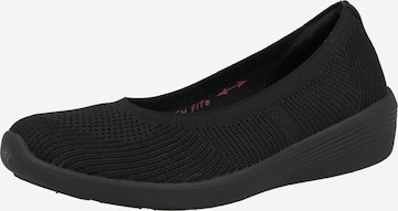 SKECHERS Спортни обувки Slip On 'ARYA - FANCY YOU' в черно: отпред