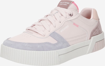 SKECHERS Baskets basses 'JADE' en mauve / violet clair / rose pastel / blanc, Vue avec produit