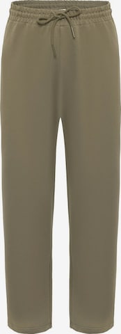 zaļš Dandalo Platas staras Bikses: no priekšpuses