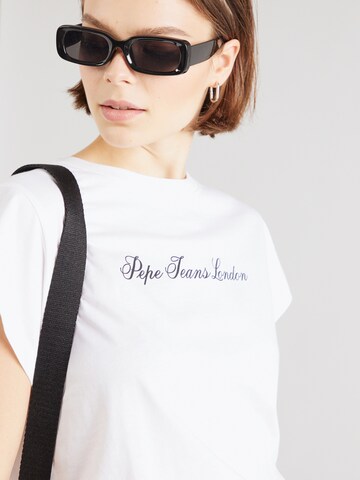 Pepe Jeans Koszulka 'SENA' w kolorze biały