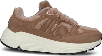 BLACKSTONE Sneakers laag 'V-RILEY' in Bruin: voorkant