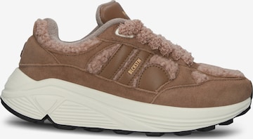 BLACKSTONE Låg sneaker 'V-RILEY' i brun: framsida