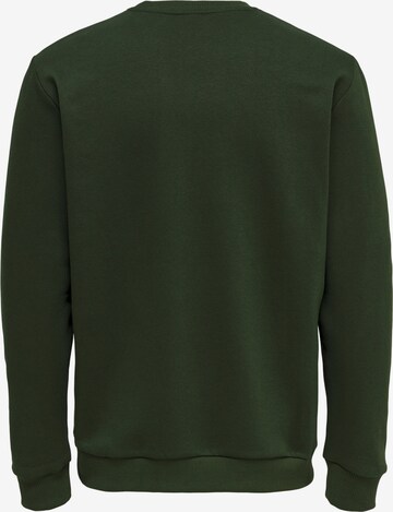 Only & Sons Regular fit Sweatshirt 'Ceres' in Groen