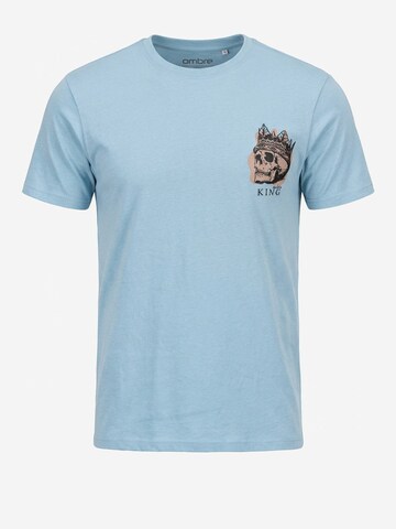 Ombre Shirt in Blauw