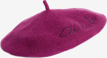 Bonnet love & roses en rouge : devant