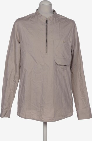 COS Button Up Shirt in S in Beige: front